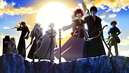 A scene in the movie Yona of the Dawn.